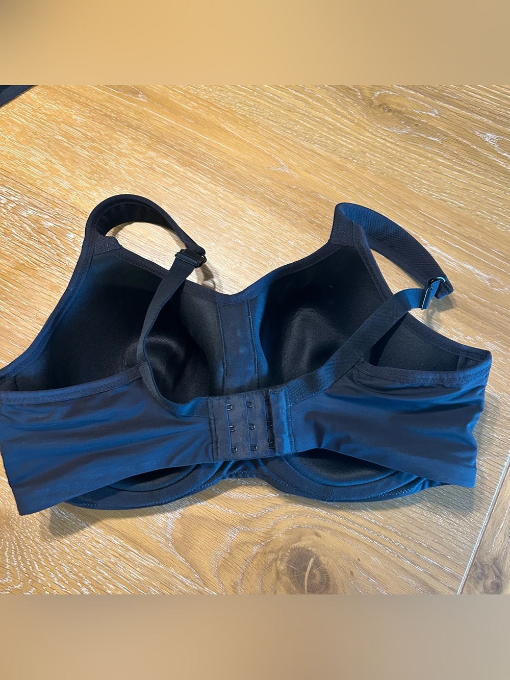 Panache Sport Power 5021 High-Impact Sports Bra In Black Size 36G - Picture 6 of 6
